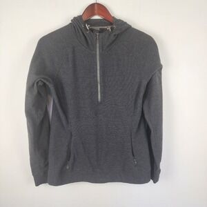 Outdoor Research Pullover Hoodie Half Zip Pockets Athleisure Gray Women's Medium